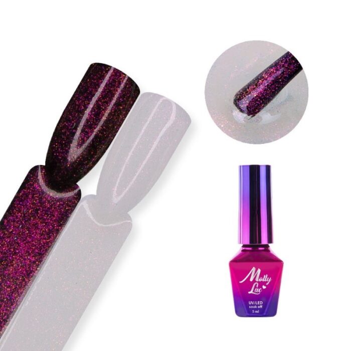 Molly Lac Hollywood Top Purpurina 5 ml. Mixy Fuchsia