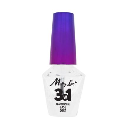 Molly Lac Base 3 en 1 para Esmalte Clásico 10 ml.