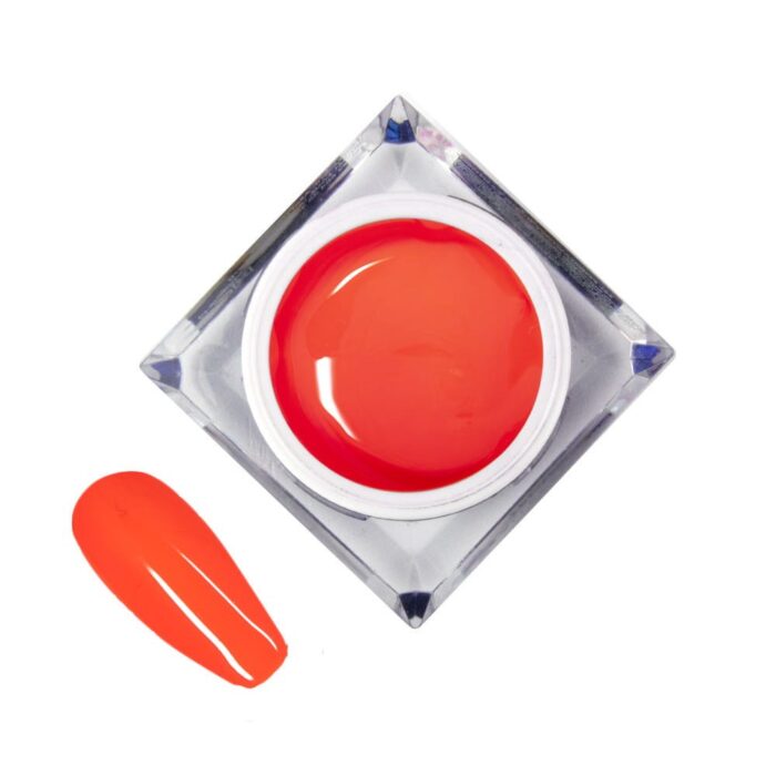 Molly Lac Artistic Gel 5 ml. Shocking Red (Rojo Vivo) - Gel paint - Imagen 2