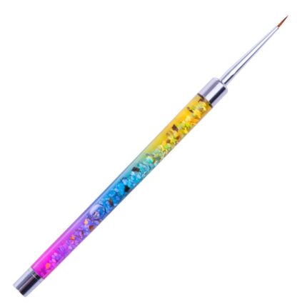 Molly Lac Pincel Nail Art Arco Iris 7 mm