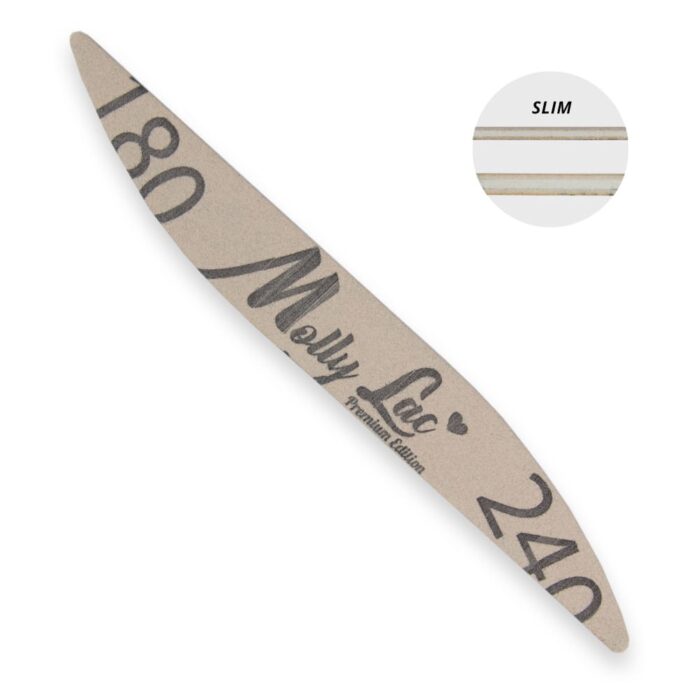 Lima Molly Lac 2 Puntas 180-240 Slim embolsada individualmente
