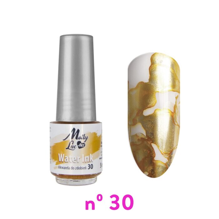 5784-Molly-Lac-Water-Ink-5-ml.-no-30-Metalico.jpg Molly Lac Water Ink 5 ml. nº 30 Metálico - Imagen 3