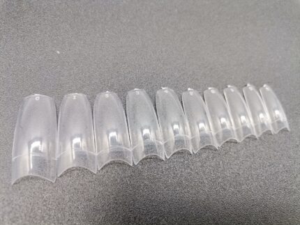 Tips transparentes demarcación corta bolsa 500 unidades