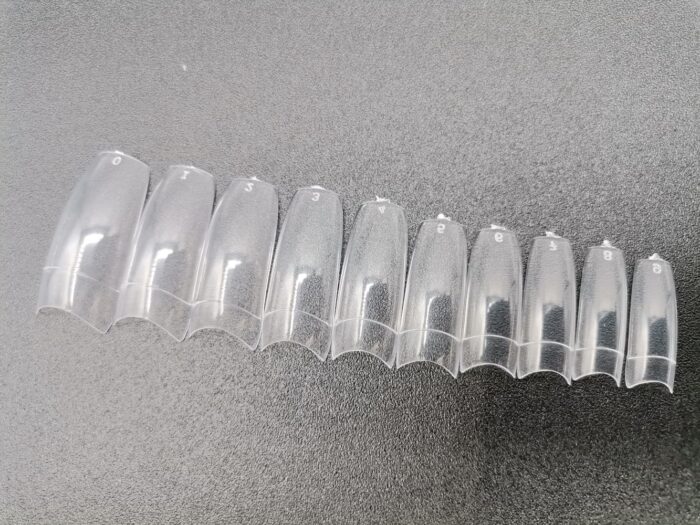 Tips transparentes demarcación corta bolsa 500 unidades - Imagen 4