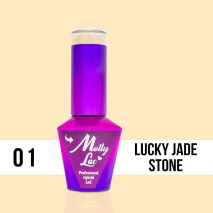 Esmalte Semipermanente Molly Lac Lucky Jade Stone