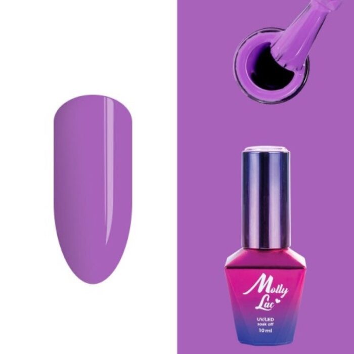 Esmalte semipermanente Molly Lac Purple Rain 10 ml 16 - Imagen 3