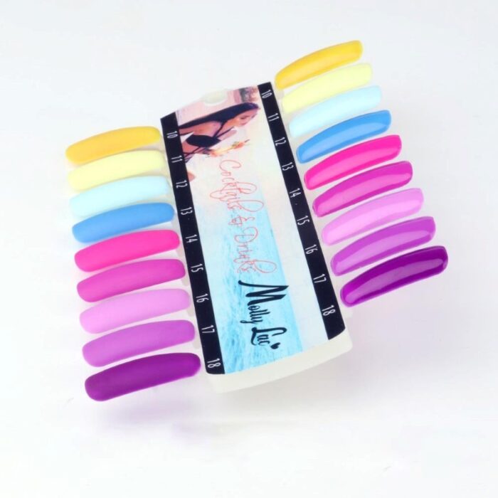 Esmalte semipermanente Molly Lac Purple Smoothie 10 ml 17 - Imagen 5