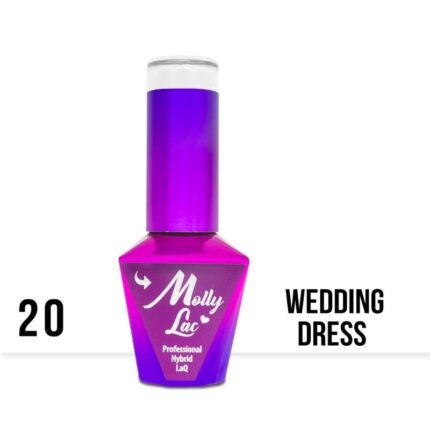 Esmalte semipermanente Molly Lac Wedding Dress 10 ml 20
