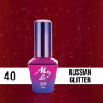 Esmalte Semipermanente Molly Lac Russian Glitter