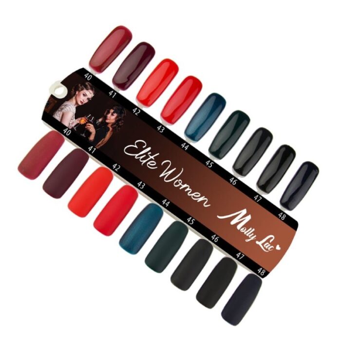 Esmalte semipermanente Molly Lac Glamour Reflections 10 ml 44 - Imagen 5