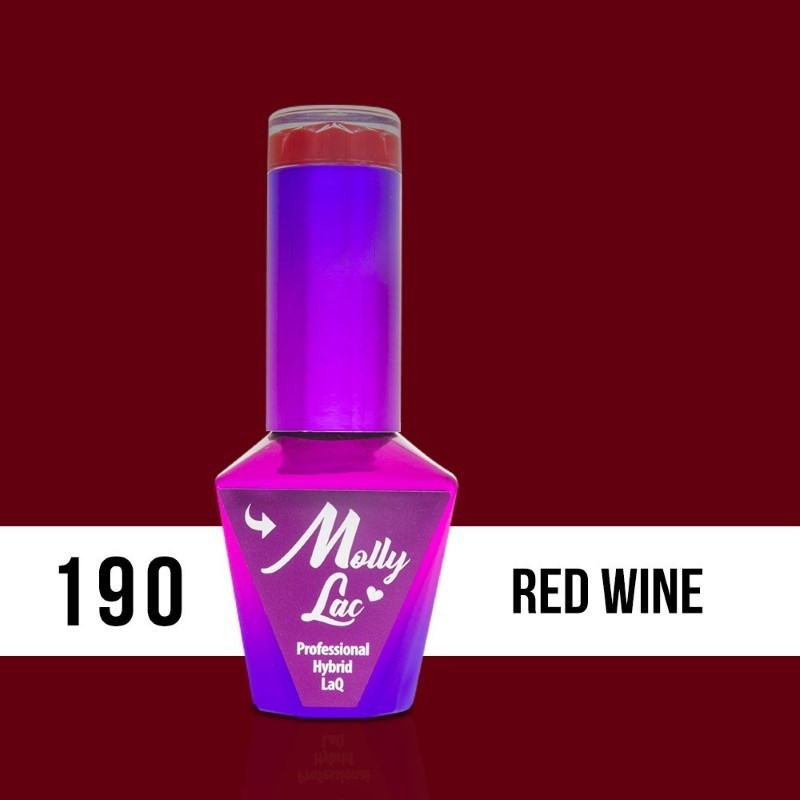 Esmalte Semipermanente Molly Lac Red Wine
