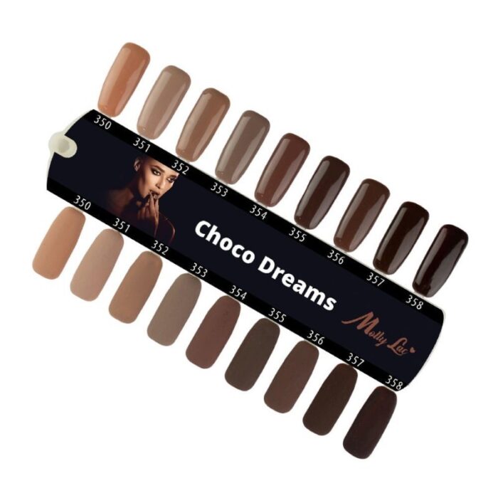 Esmalte semipermanente Molly Lac Praline Perfection 8 grs. 351 Hema Free - Imagen 3