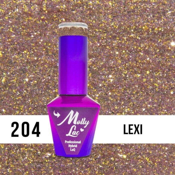 Esmalte semipermanente Molly Lac Lexi 10 ml 204 - Imagen 1