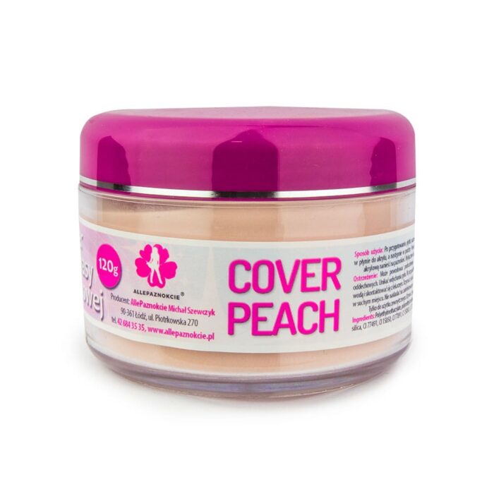 Molly Lac Polvo Acrílico Cover Peach 120 grs. - Imagen 3