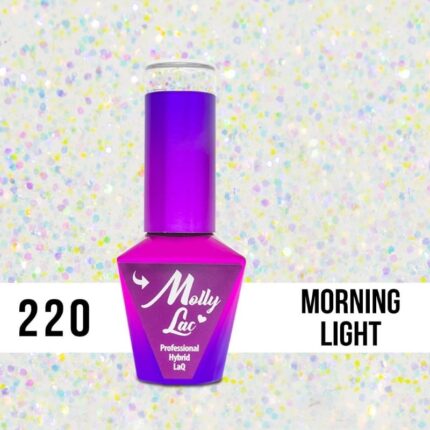 Esmalte semipermanente Molly Lac Morning Light 10 ml 220