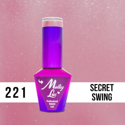 Esmalte semipermanente Molly Lac Secret Swing 10 ml 221