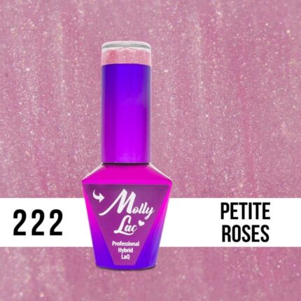 Esmalte semipermanente Molly Lac Petite Roses 10 ml 222