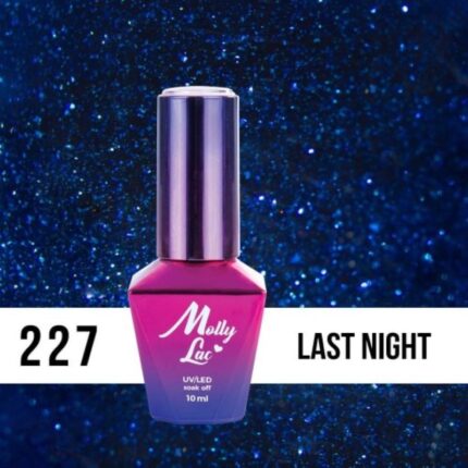 Esmalte semipermanente Molly Lac Last Night 10 ml 227