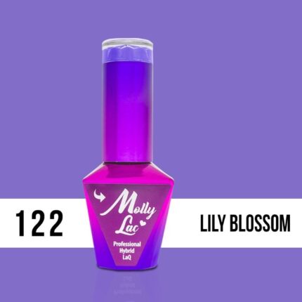 Esmalte semipermanente Molly Lac Lilly Blossom 10 ml 122