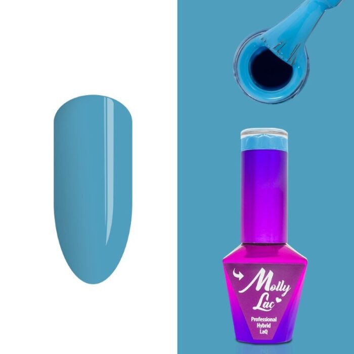 Esmalte semipermanente Molly Lac Tempting Foam 10 ml 124 - Imagen 2