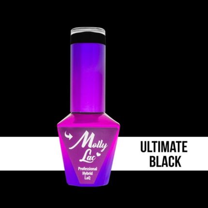 Esmalte Semipermanente Molly Lac Ultimate Black