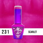 Esmalte Semipermanente Molly Lac Scarlet