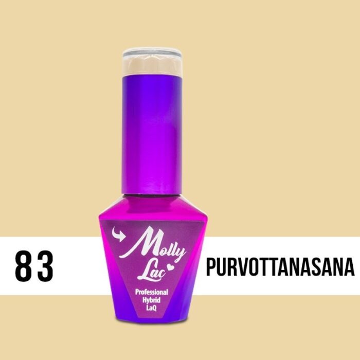 Esmalte semipermanente Molly Lac Purvottanasana 10 ml 83 - Imagen 2