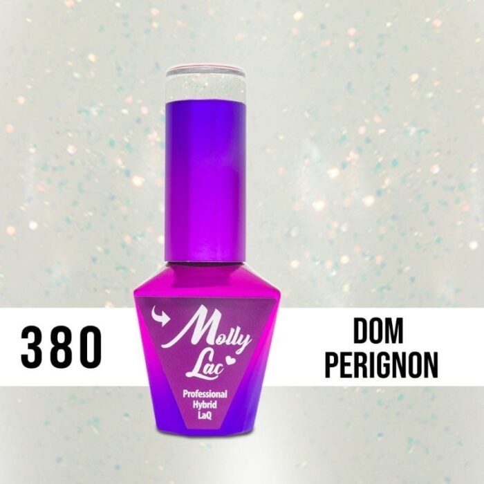 Esmalte semipermanente Molly Lac Dom Perignon 10 ml 380 - Imagen 2