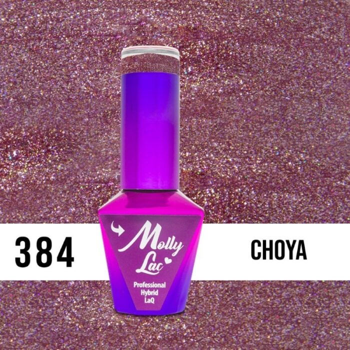 Esmalte semipermanente Molly Lac Choya 10 ml 384 - Imagen 2