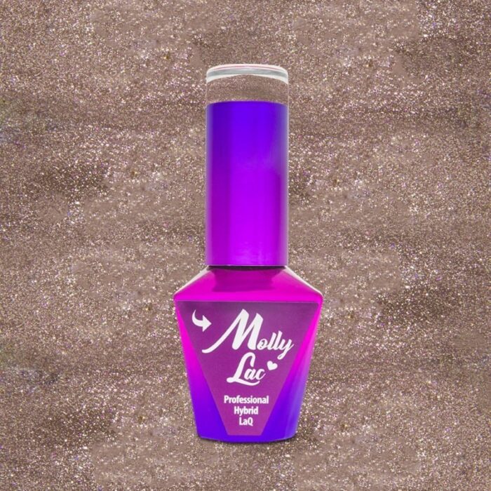 Esmalte semipermanente Molly Lac Moscato Fizz 10 ml 385 - Imagen 4