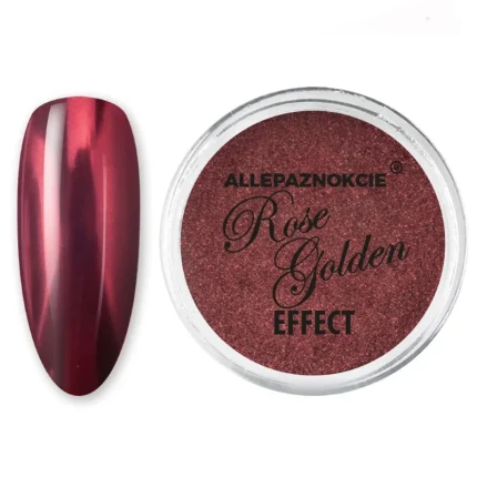 Efecto Glass Espejo Rosa Dorado