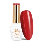 Esmalte semipermanente Molly Nails Brick Red 8 ml 43 Hema Di Hema Free