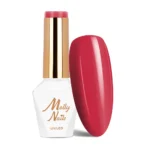Esmalte semipermanente Molly Lac Strawberry 8 ml 147 Hema/Di-Hema Free