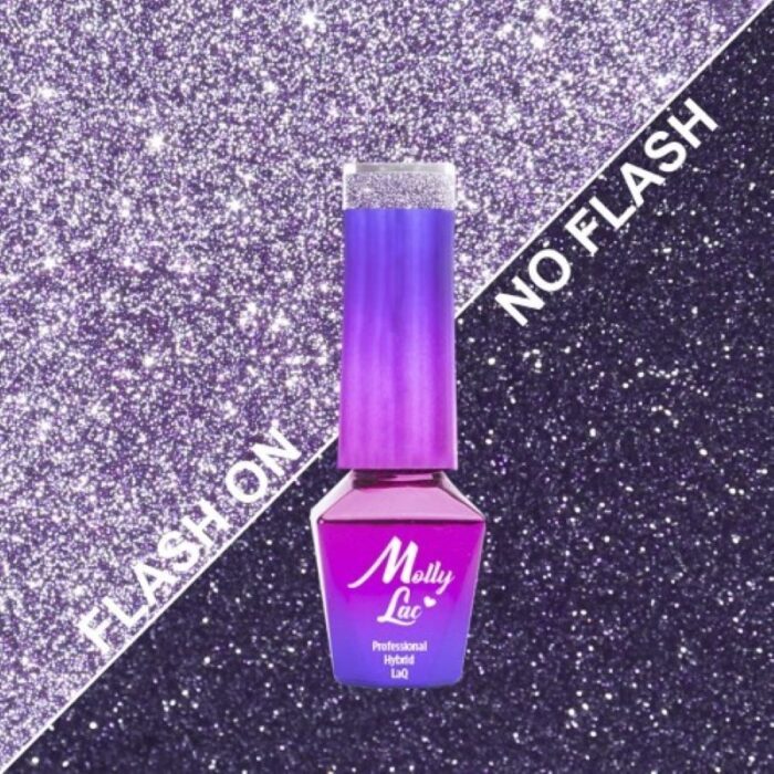 Esmalte Semipermanente Molly Lac Flashing Lights 3 Queencess 615