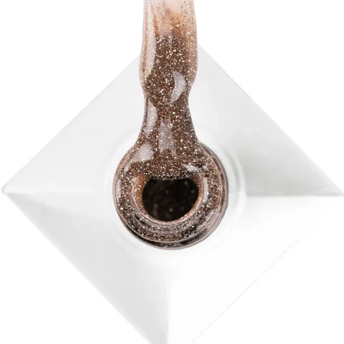 Esmalte semipermanente Molly Lac Flashing Lights Bitter Brown 8 gr 564 Hema Free - Imagen 2