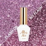 Esmalte semipermanente Molly Lac Flashing Lights Oh So Glow 8 gr 562 Hema Free - Imagen 3