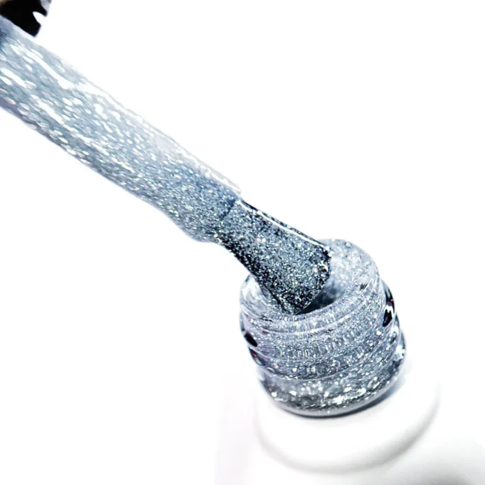 Esmalte semipermanente Molly Lac Flashing Lights Bling It Black 8 gr. nº 567 Hema di-Hema Free