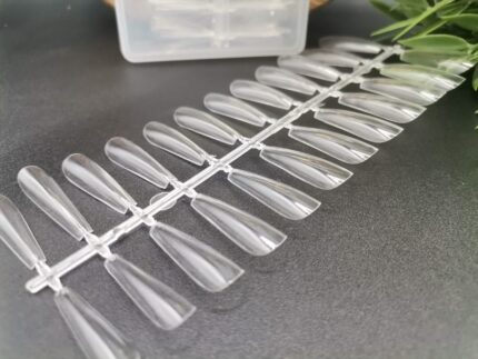 Tips Coffin Ballerina Transparente Cover Full 240 unidades 1