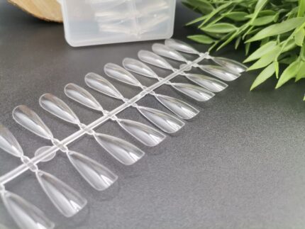 Tips Stiletto Transparentes Cover Full 240 unidades 1