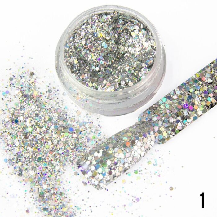 Efecto Elegance Plata Holográfica 2