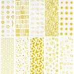 Foil Transfer Diseños Oro Pack 10 unidades 2