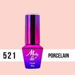 Esmalte semipermanente Molly Lac Porcelain 10 ml 521