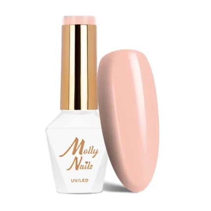 Esmalte semipermanente Molly Lac I'm The Nudelover Porcelain 8 grs. 521 Hema di-Hema Free