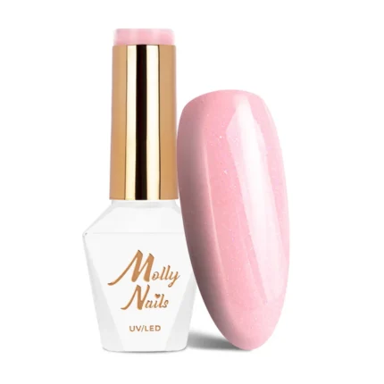 Esmalte semipermanente Molly Lac Crystal Rose 8 gr. nº 524 Hema di-Hema Free
