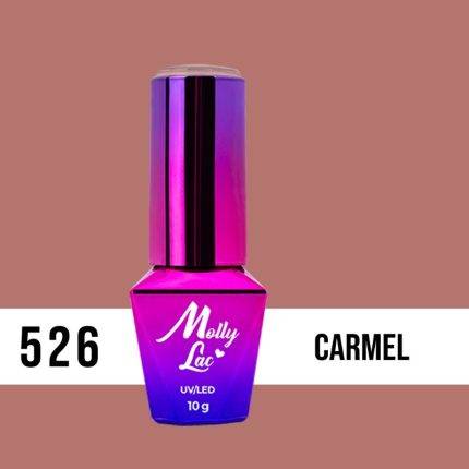 Esmalte semipermanente Molly Lac Carmel 10 ml 526