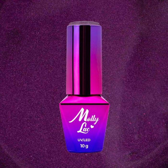 Esmalte semipermanente Molly Lac Liquid Violet 10 ml 528