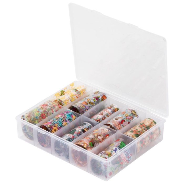 Foil Transfer Navidad Pack 10 unidades