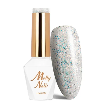 Esmalte semipermanente Molly Lac Pearlight 8 gr. nº 630 Hema di-Hema Free