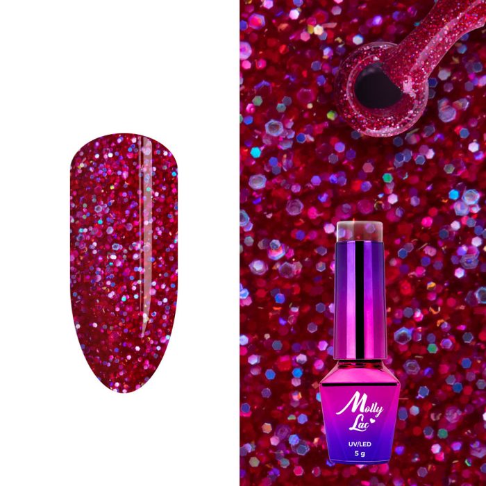 Esmalte semipermanente Molly Lac Fan Your Flames 5 ml 632