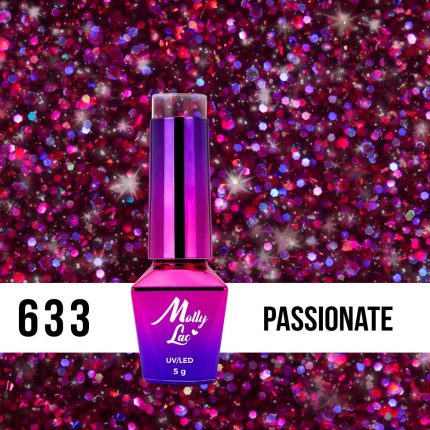 Esmalte semipermanente Molly Lac Passionate 5 ml 633
